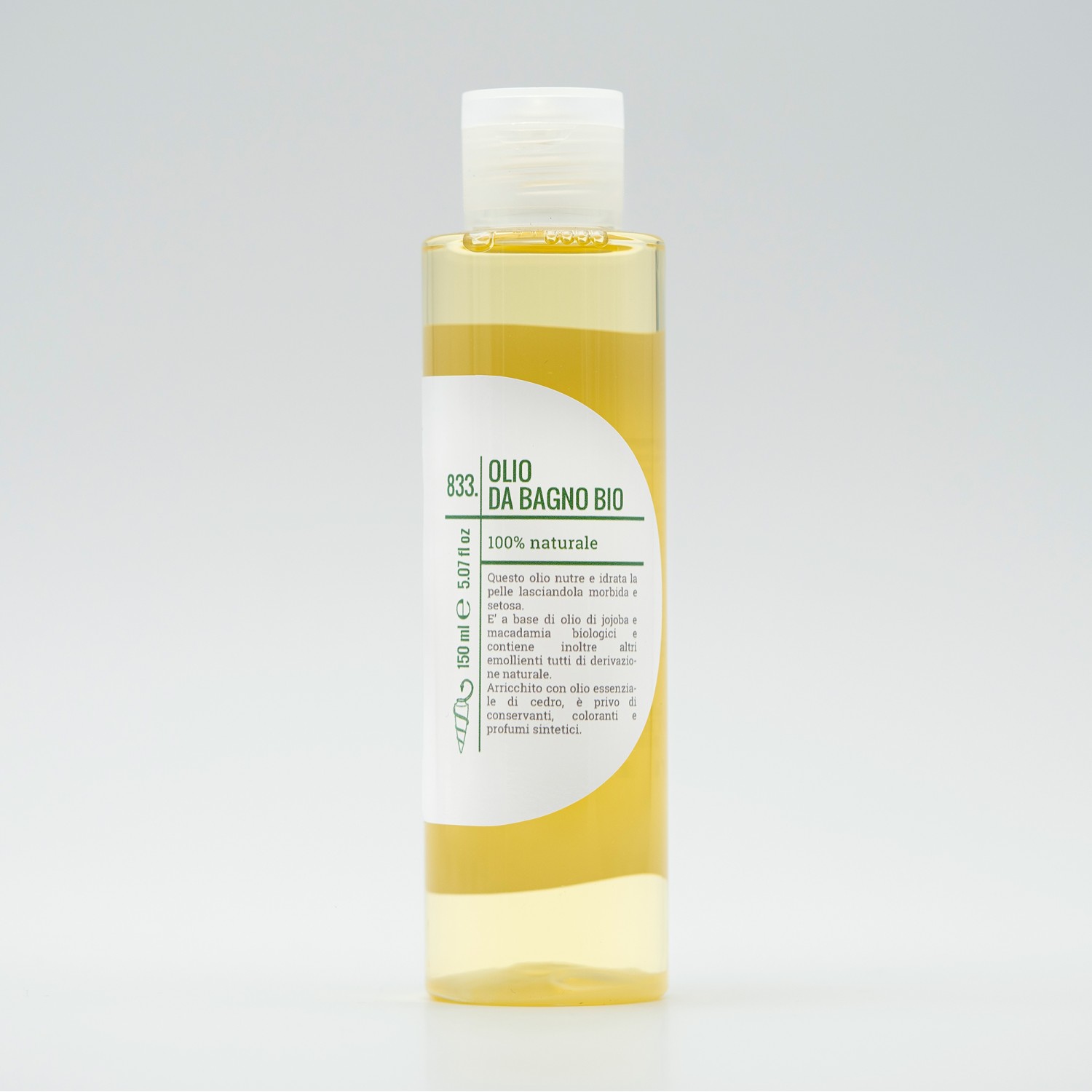 Olio da bagno Bio 100% naturale