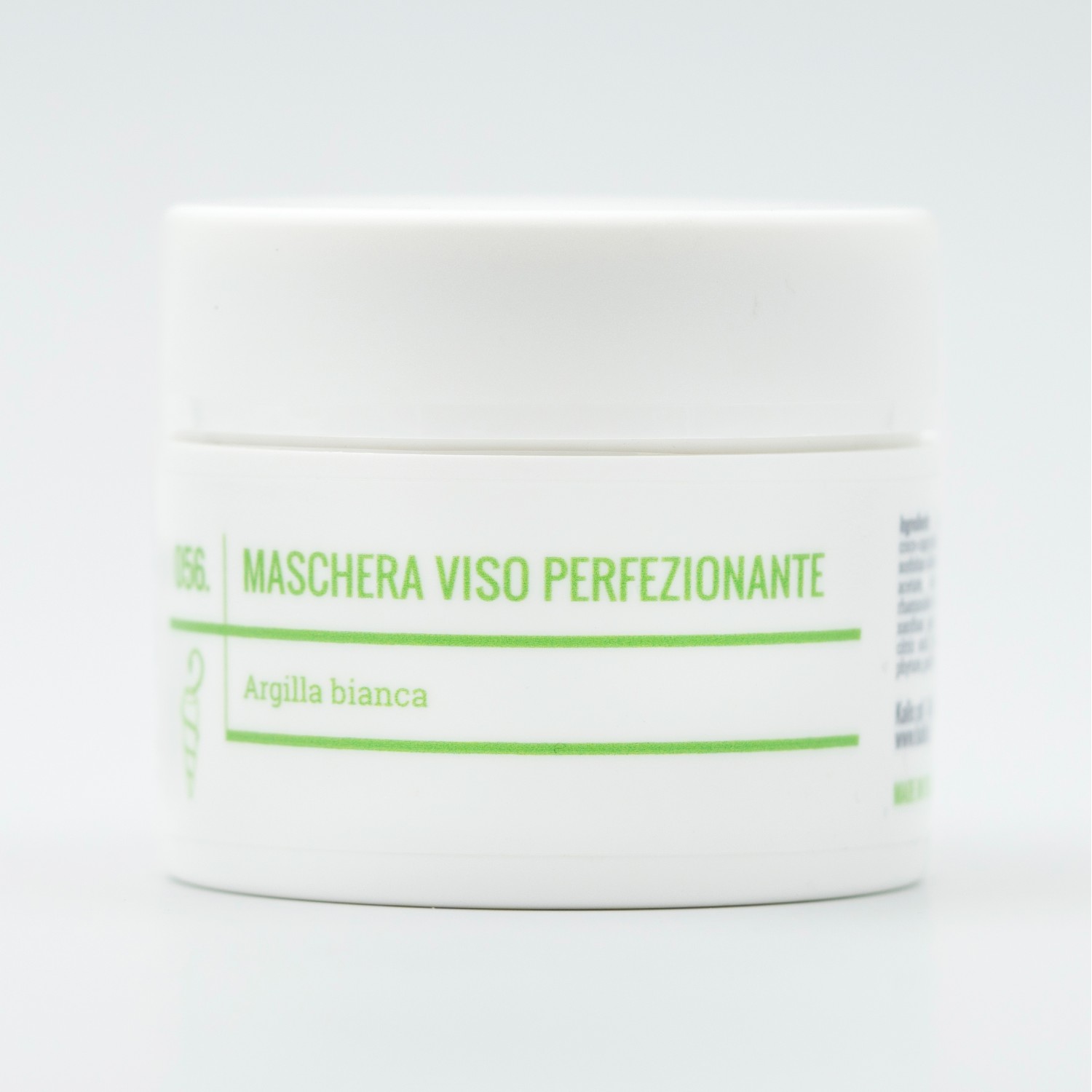 MASCHERA VISO PERFEZIONANTE argilla bianca