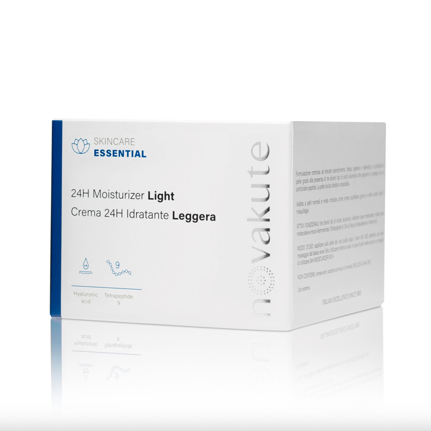 CREMA 24H IDRATANTE LEGGERA Acido Ialuronico e...