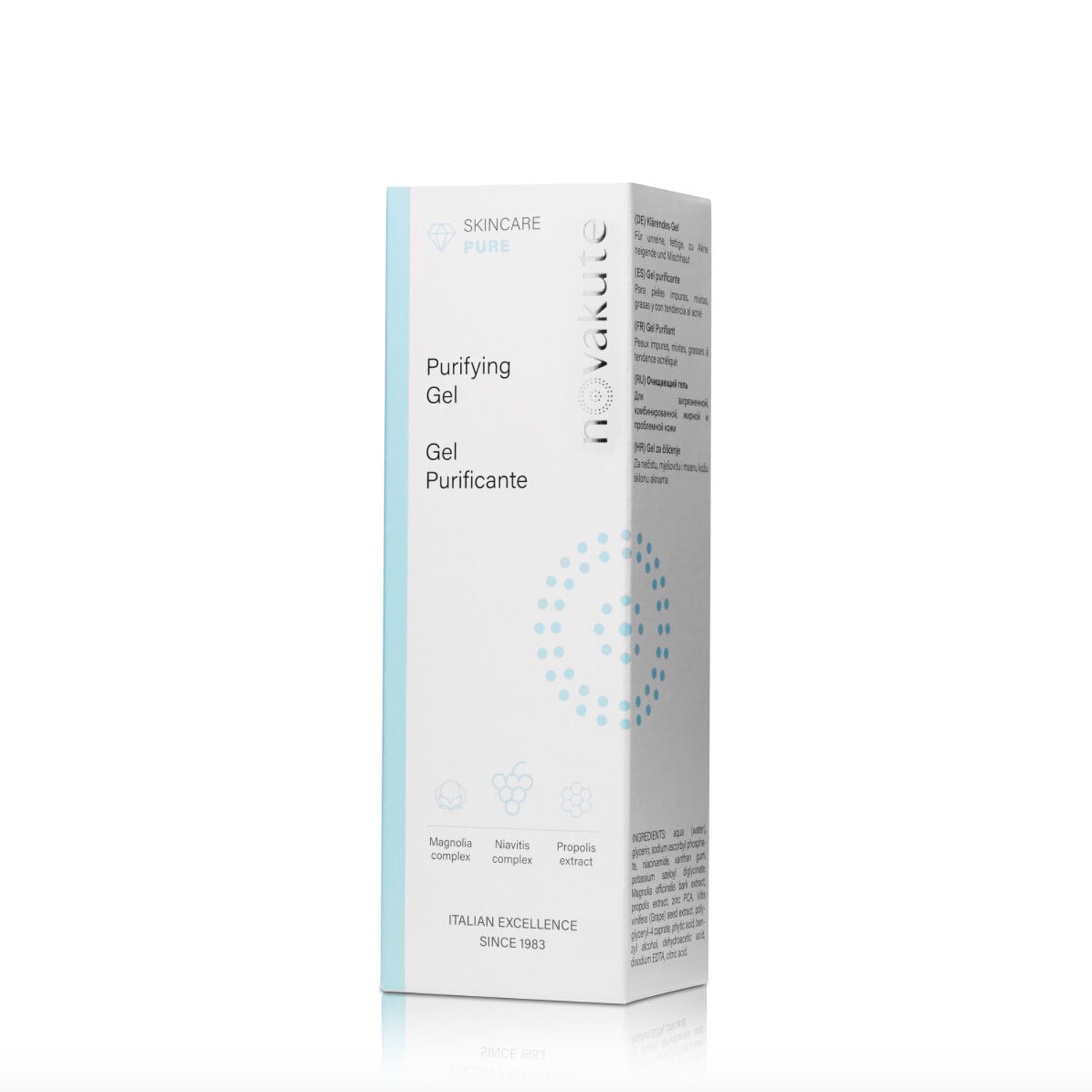 GEL PURIFICANTE Magnolia, Propoli e Niavitis® Complex