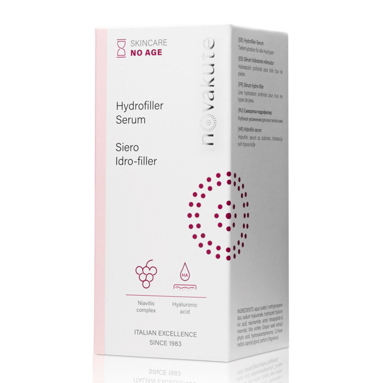 SIERO IDROFILLER Triplo Acido Ialuronico e Niavitis® Complex