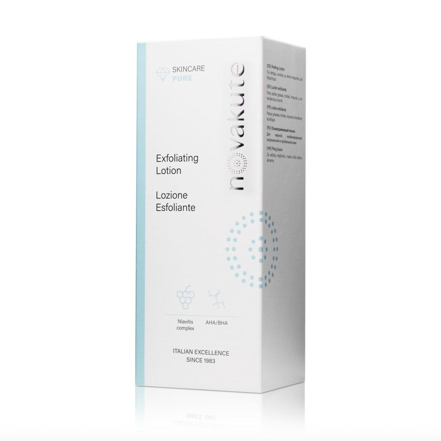 LOZIONE ESFOLIANTE Idrossiacidi e Niavitis® Complex